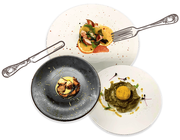 Image of some chef's dishes
